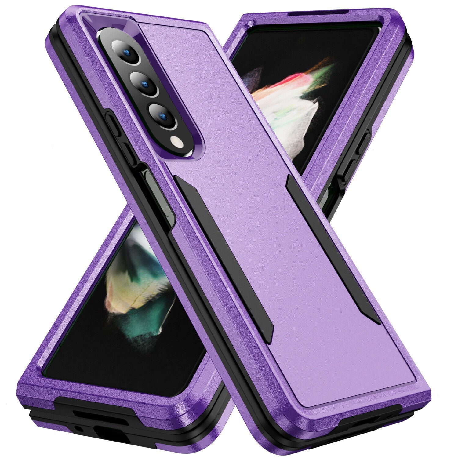 Coque hybride fine pour Samsung Galaxy Z Fold 6 5G Coque hybride fine pour Samsung Galaxy Z Fold 6 5G